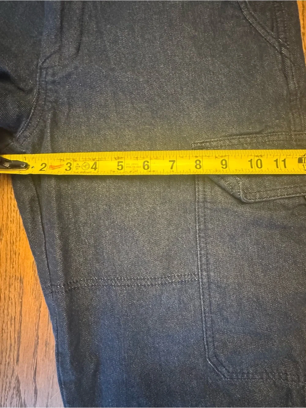 Banana‎ Republic Indigo Denim Cargo Pants Tapered Surplus or Heritage 33X 32